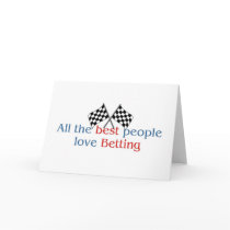 Betting Lover's greetings cards