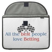 Betting Lover's macbook sleeves macbook sleeves