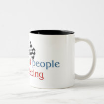 Betting Lover's two tone mug by bettingguide Betting Lover's two tone mug