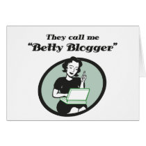 Betty Blogger cards
