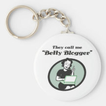 Betty Blogger Key Chains