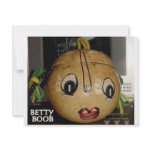 BETTY BOOB CUSTOM INVITES