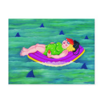 Betty Drifts Away postcards by prawny Betty Drifts Away postcards