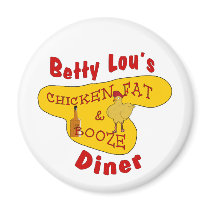 Betty Lou's magnets by ZsTees Betty Lou's magnets