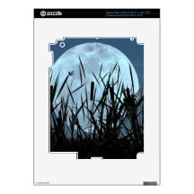 Between Moon and Marsh iPad Decal Skin