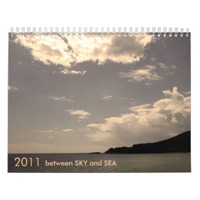 between SKY and SEA Wall Calendar by GeoKip
