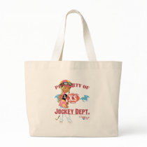 Beulah's Jockey Dept. Tote Canvas Bags