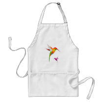 Beutiful Hummingbirds, Colibri Apron