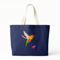 Beutiful Hummingbirds, Colibri Canvas Bag
