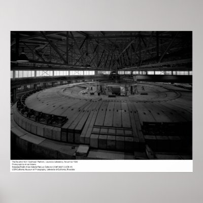 Bevatron from Southeast Platform, 1966 Print by ucrcmp