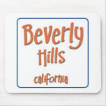 Beverly Hills California BlueBox Mouse Pads