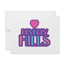 Beverly Hills Love invitations