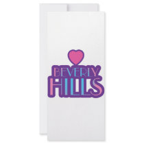 Beverly Hills Love rack cards by Risis_ Beverly Hills Love rack cards