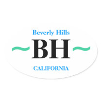 BEVERLY HILLS stickers (4)