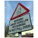 beware: angry gorillas! t-shirts by dogiron beware: angry gorillas! t-shirts