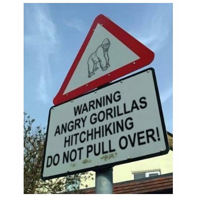 beware: angry gorillas! shirts by dogiron
