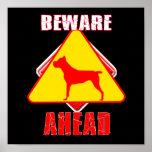 Beware C.Corso Ahead Poster posters