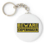 Beware Copenhagen Keychains