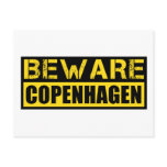 Beware Copenhagen Post Card