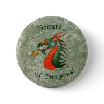 Beware Dragons Stone button