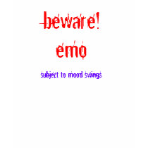 beware!emo, t-shirts