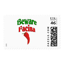 Beware Facina (Evil Eye) postage by claybuster Beware Facina (Evil Eye) postage