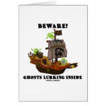 Beware! Ghosts Lurking Inside (Android) Greeting Cards