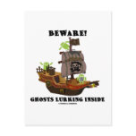 Beware! Ghosts Lurking Inside (Android) Post Cards
