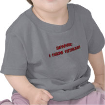 beware: i throw tantrums! tshirts