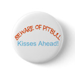 Beware kisses ahead button