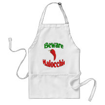 Beware Malocchio (Evil Eye) Apron