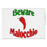 Beware Malocchio (Evil Eye) Cards