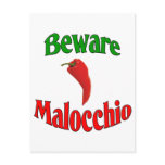 Beware Malocchio (Evil Eye) Postcard