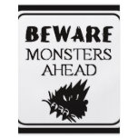 Beware Monsters flyers