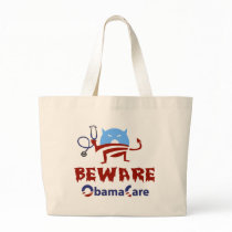 Beware ObamaCare Tote Bag
