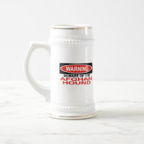 Beware Of Afghan Hound mugs