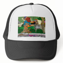 Beware of Backside Flip Mesh Hats