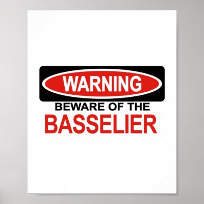 Beware Of Basselier Posters by Bewareofdogs