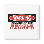 Beware Of Beagle Harrier magnets