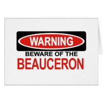 Beware Of Beauceron Cards