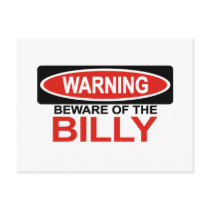 Beware Of Billy postcards by Bewareofdogs Beware Of Billy postcards
