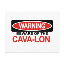 Beware Of Cava-Lon postcards