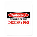 Beware Of Chodsky Pes posters