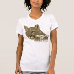 Beware of Cougars Tshirts