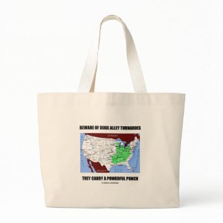 Beware Of Dixie Alley Tornadoes Powerful Punch bag