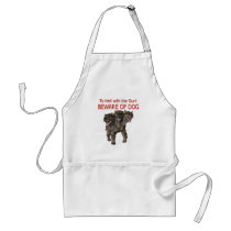 Beware of Dog2 Aprons
