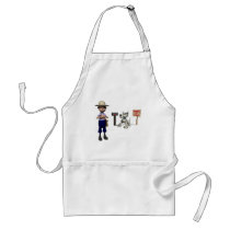 Beware Of Dog Apron