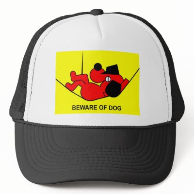 Beware of Dog Hat by lonvig