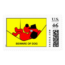 Beware of Dog Stamp