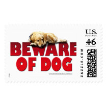 Beware of Dog... Stamp